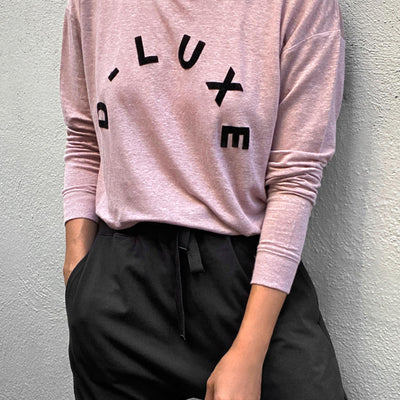 [TEST] D-Luxe Linen Logo Tee