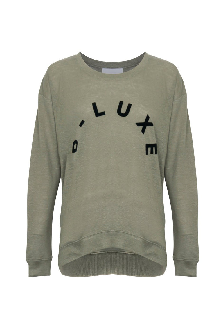 [TEST] D-Luxe Linen Logo Tee