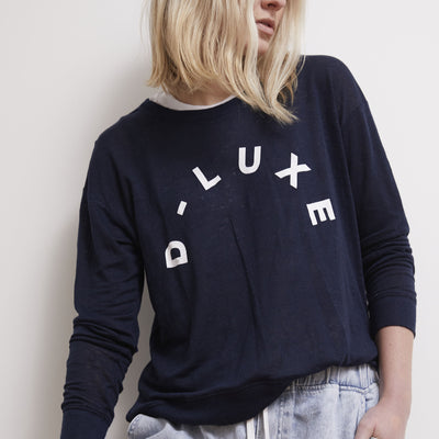 [TEST] D-Luxe Linen Logo Tee