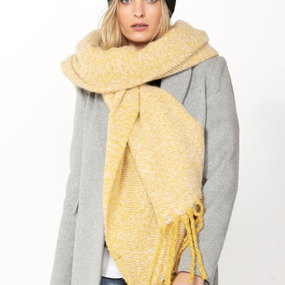 [TEST] Monica Textured Tassel Scarf