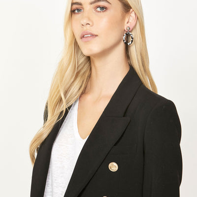 [TEST] Amber Resin Stud Hoops