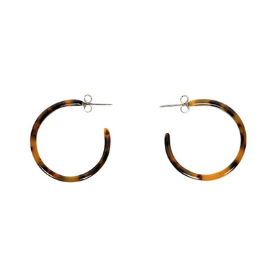 [TEST] Abby Resin Hoop Earrings