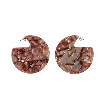[TEST] Maddie Resin Disc Earrings
