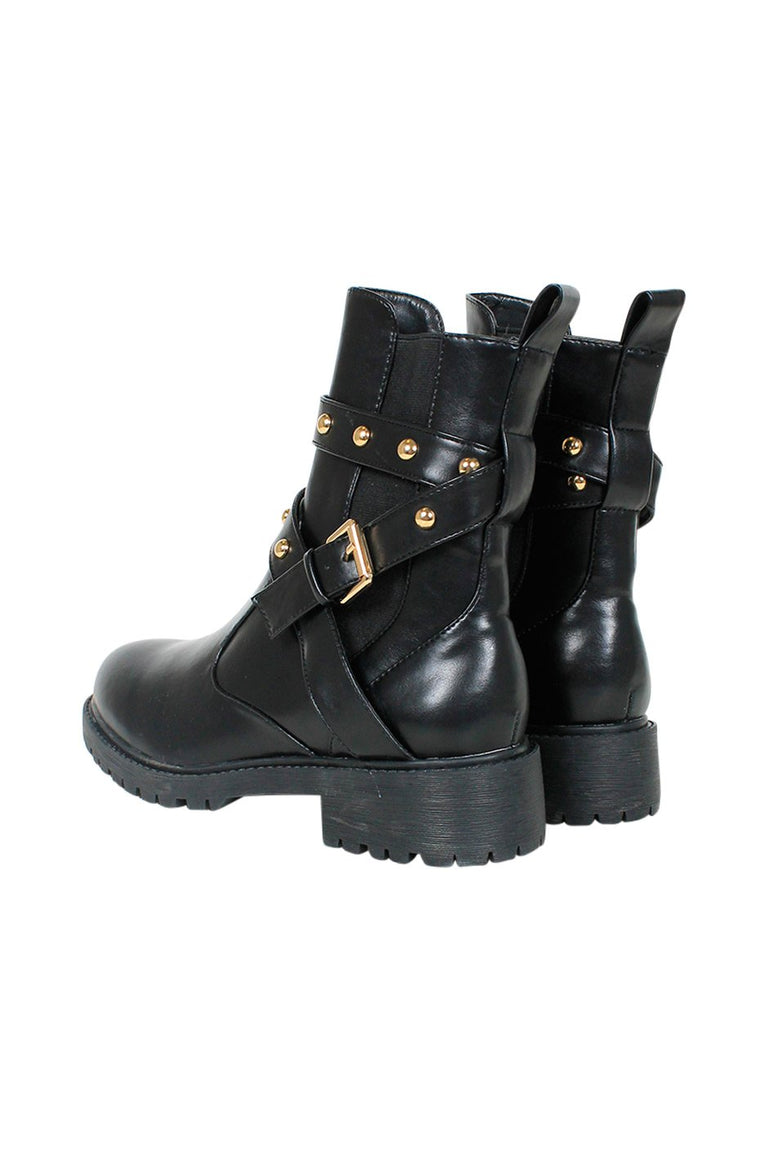 [TEST] Issey Wrap Combat Boot
