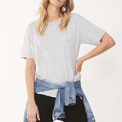 [TEST] Luxe Glitter Logo Tee