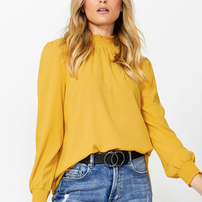 [TEST] Ada Shirred Top