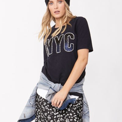 [TEST] NYC Embellished Sequin Tee