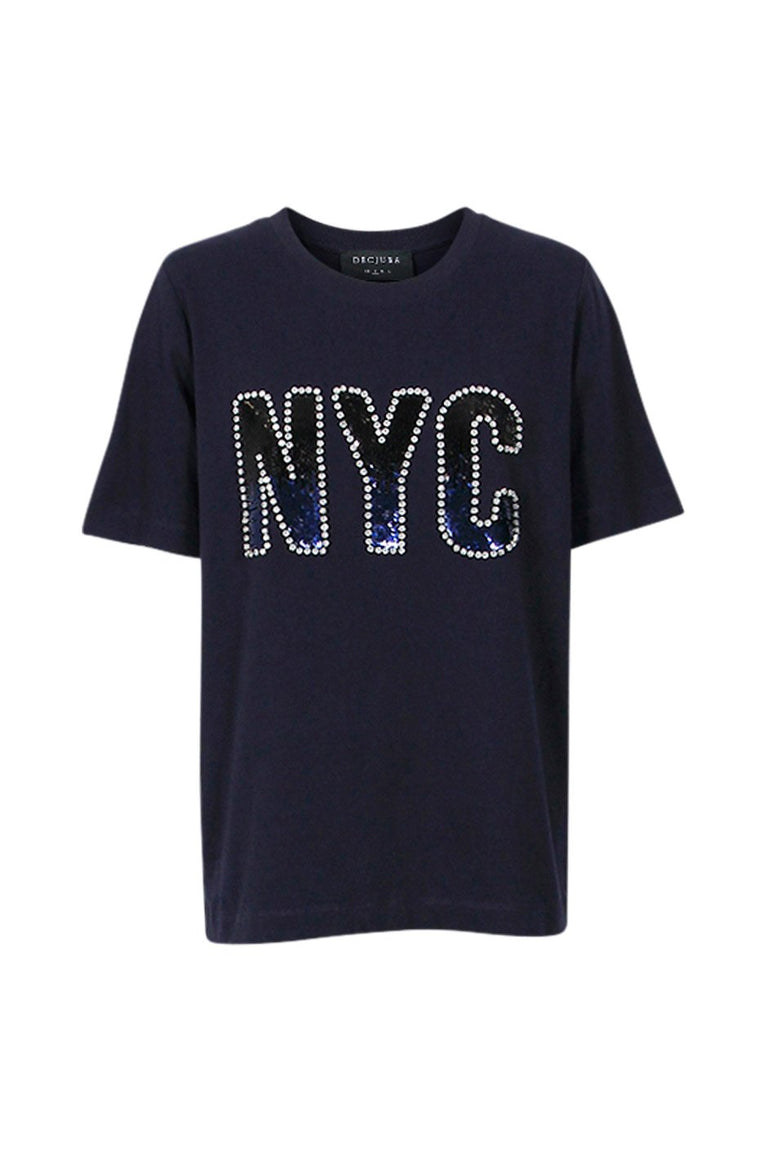 [TEST] NYC Embellished Sequin Tee