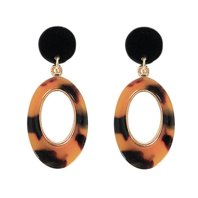 [TEST] Jessi Mixed Oval Drop Earrings