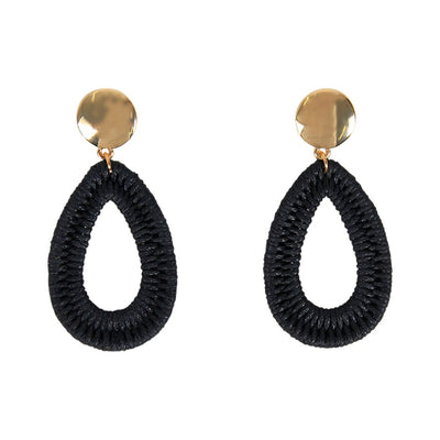 [TEST] Tess Woven Diamond Earrings