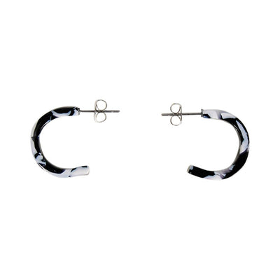[TEST] Grace Small Resin Hoop Earring
