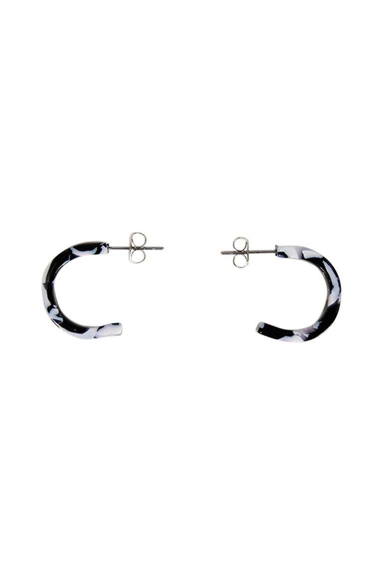 [TEST] Grace Small Resin Hoop Earring