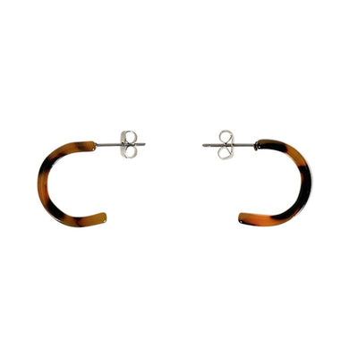 [TEST] Grace Small Resin Hoop Earring