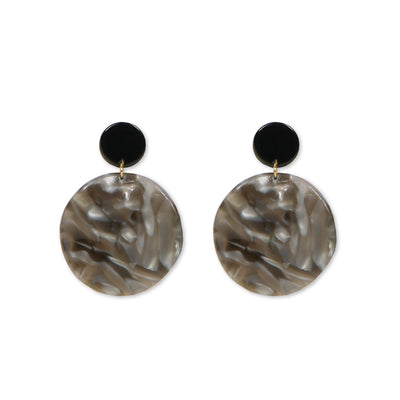 [TEST] Alika Resin Disc Earrings