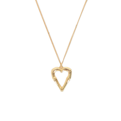 [TEST] Bamboo Initial Necklace