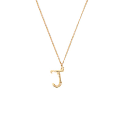 [TEST] Bamboo Initial Necklace
