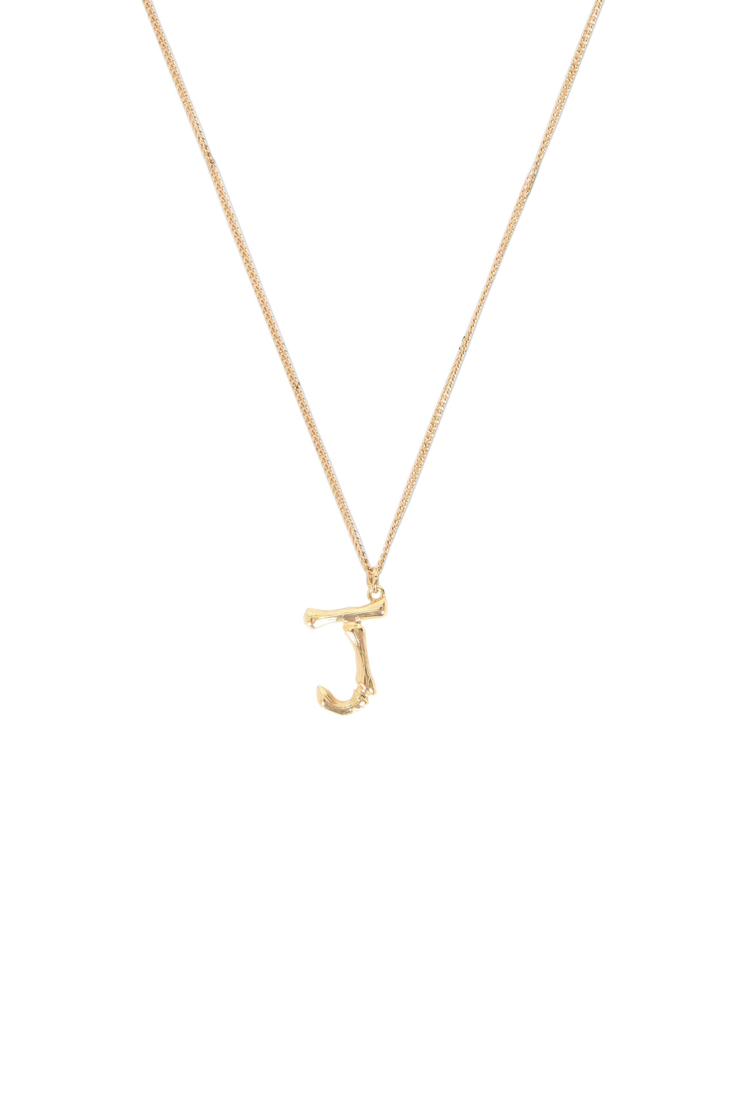 [TEST] Bamboo Initial Necklace