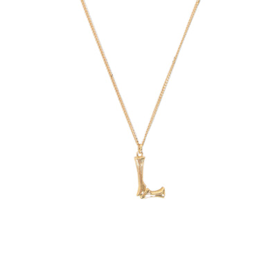 [TEST] Bamboo Initial Necklace