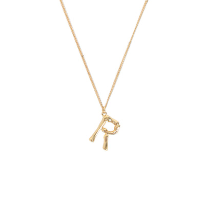 [TEST] Bamboo Initial Necklace