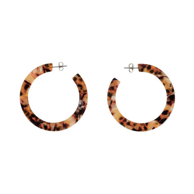 [TEST] Jelena Resin Hoop Earrings