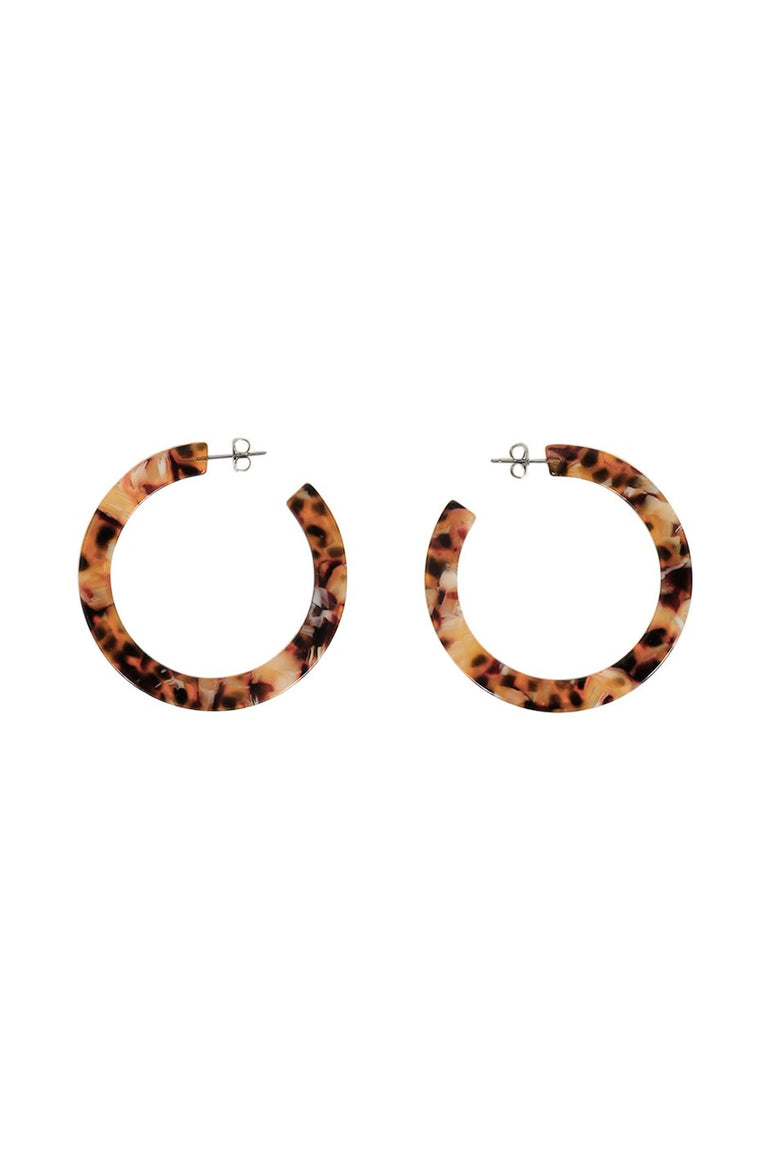 [TEST] Jelena Resin Hoop Earrings