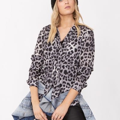 [TEST] April Tie Front Blouse