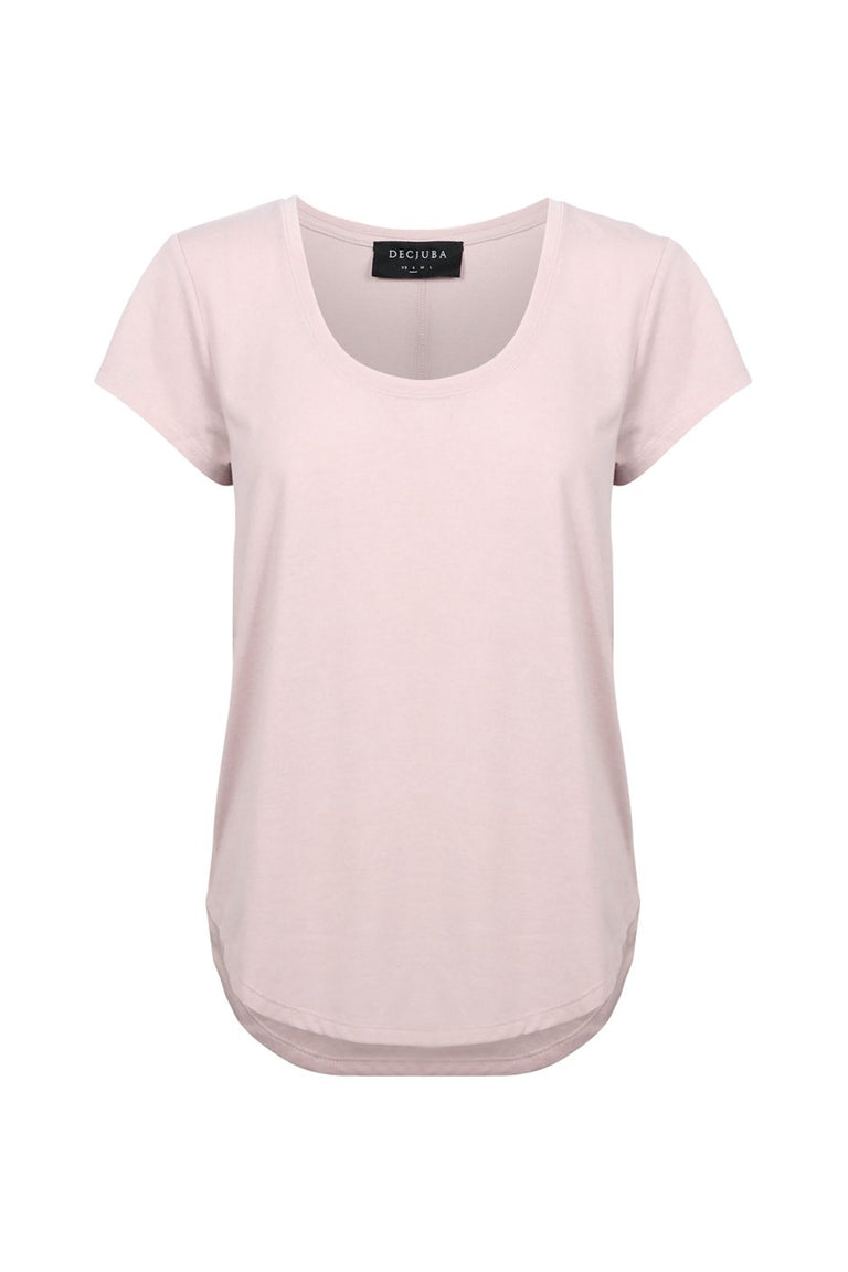 [TEST] Abbie Scoop Neck Tee