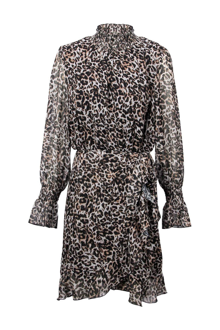 [TEST] Joelle Wrap And Ruffle Dress