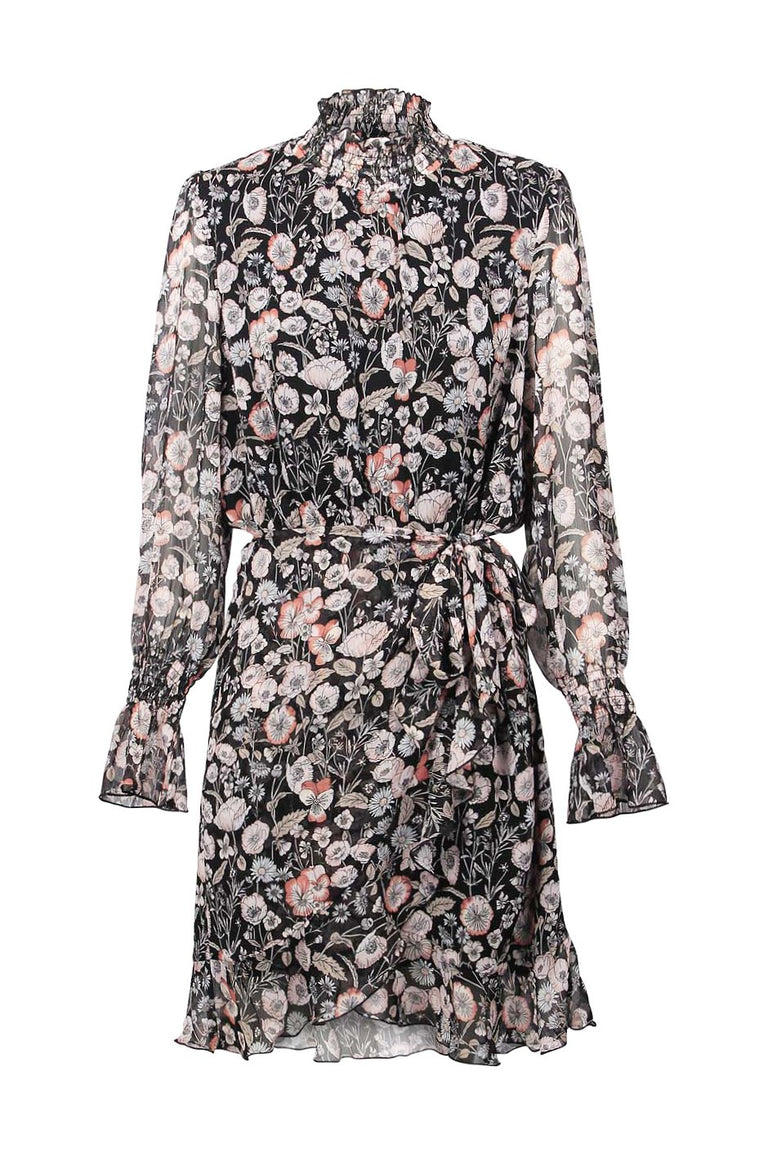 [TEST] Joelle Wrap And Ruffle Dress