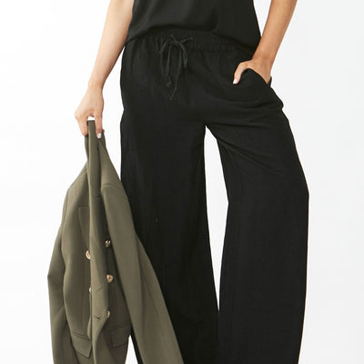 [TEST] Grand Linen Wide Leg Pant