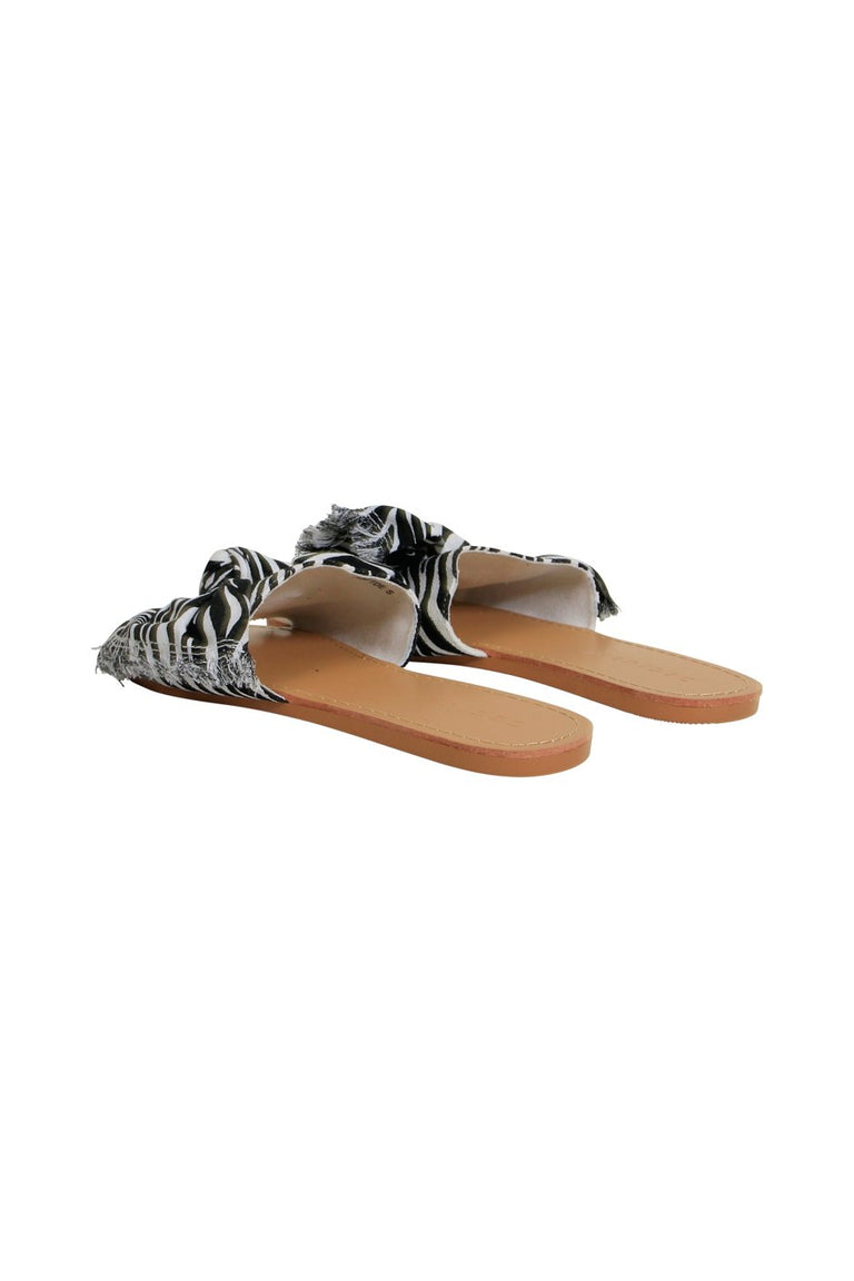 [TEST] Carrie Canvas Bow Slide