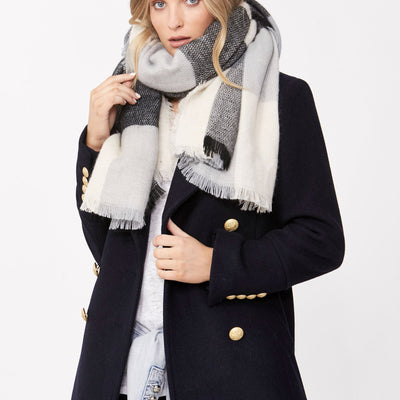 [TEST] Frayed Edge Woven Scarf