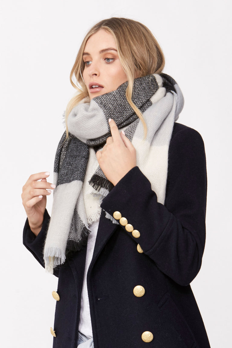 [TEST] Frayed Edge Woven Scarf