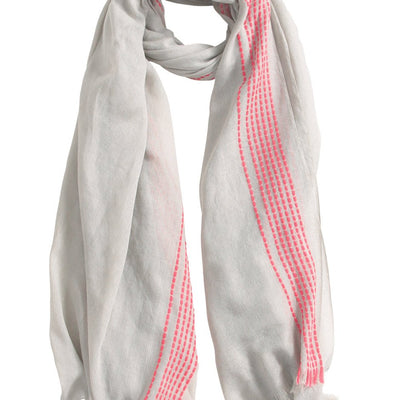 [TEST] Neon Border Light Weight Scarf