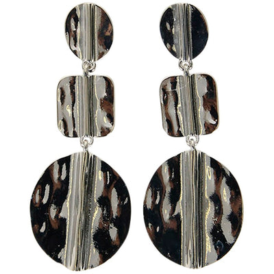 [TEST] Jaina Triple Hammered Earring