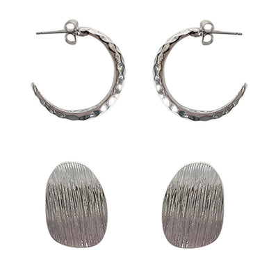 [TEST] Jem 2 Pack Textured Earrings