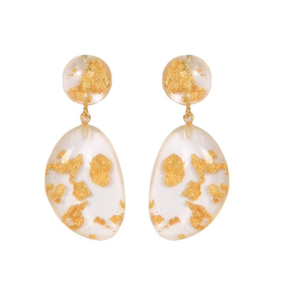 [TEST] Olga Resin Fleck Earrings