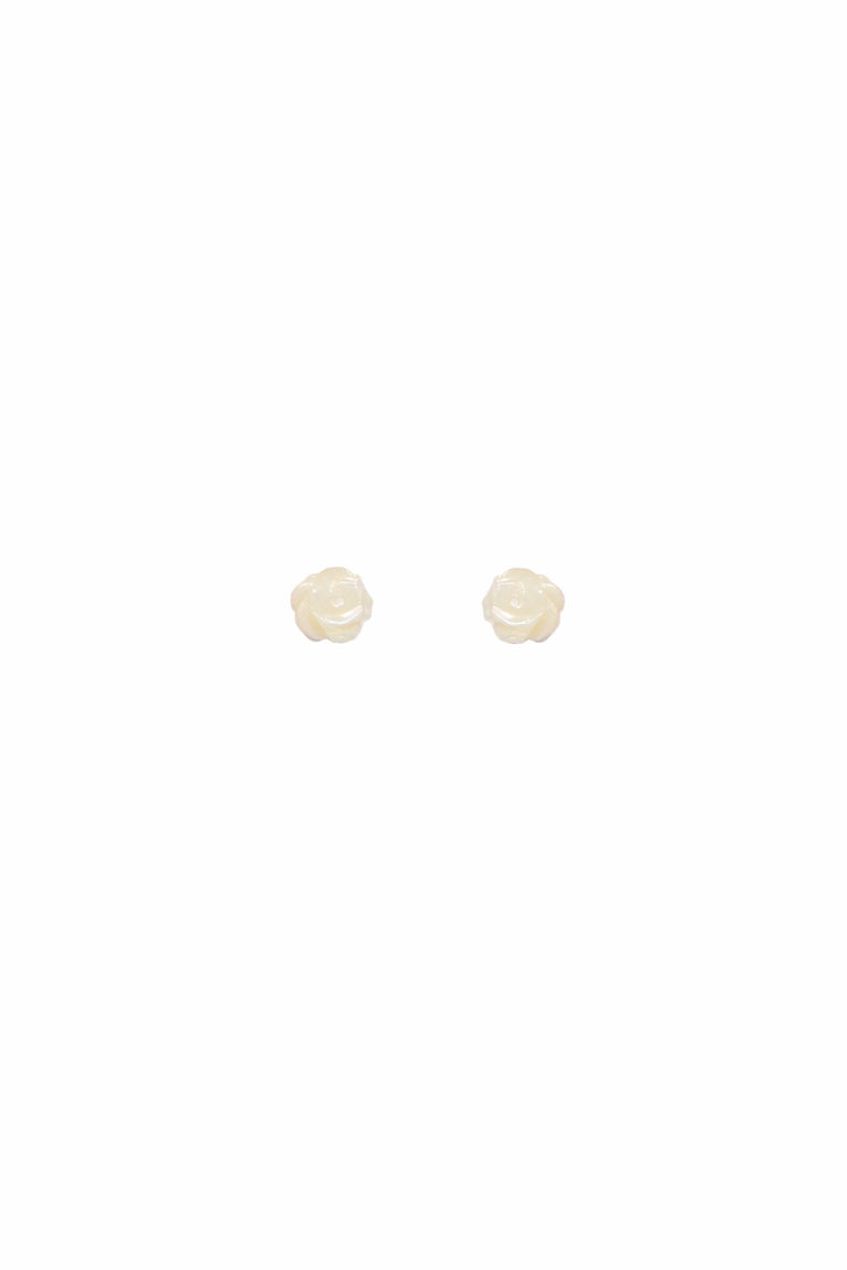 [TEST] Mother of Pearl Flower Studs