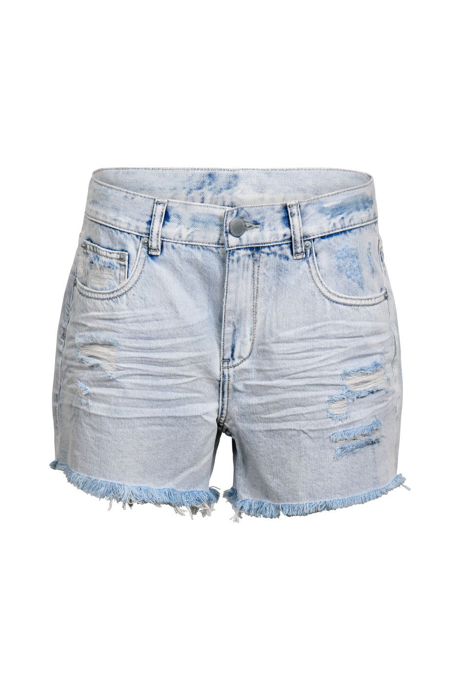 [TEST] Charlie Distressed Denim Short