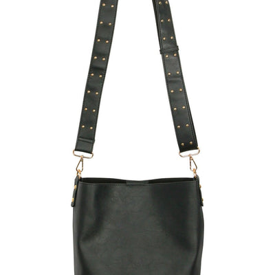 [TEST] Studded Strap Bucket Bag