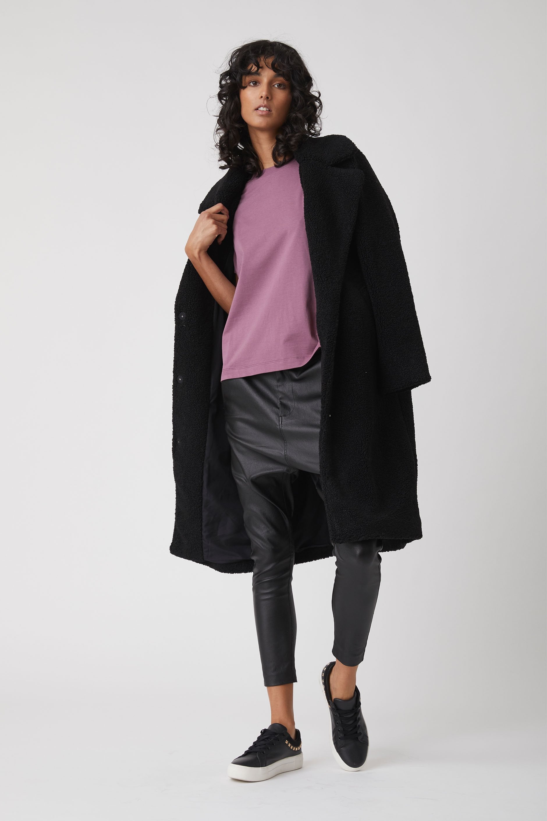 Ella Cuffed Slouchy Tee