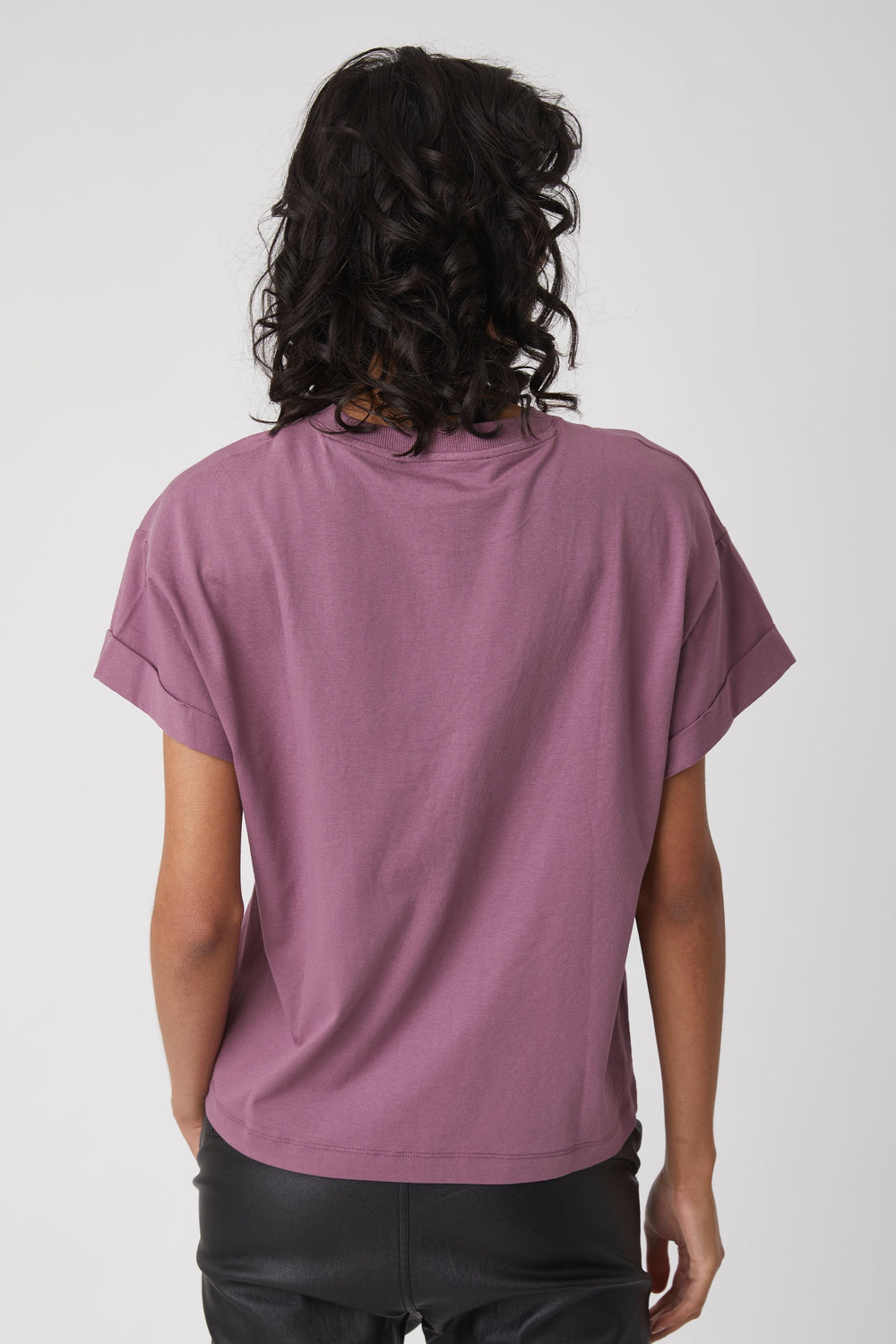 Ella Cuffed Slouchy Tee