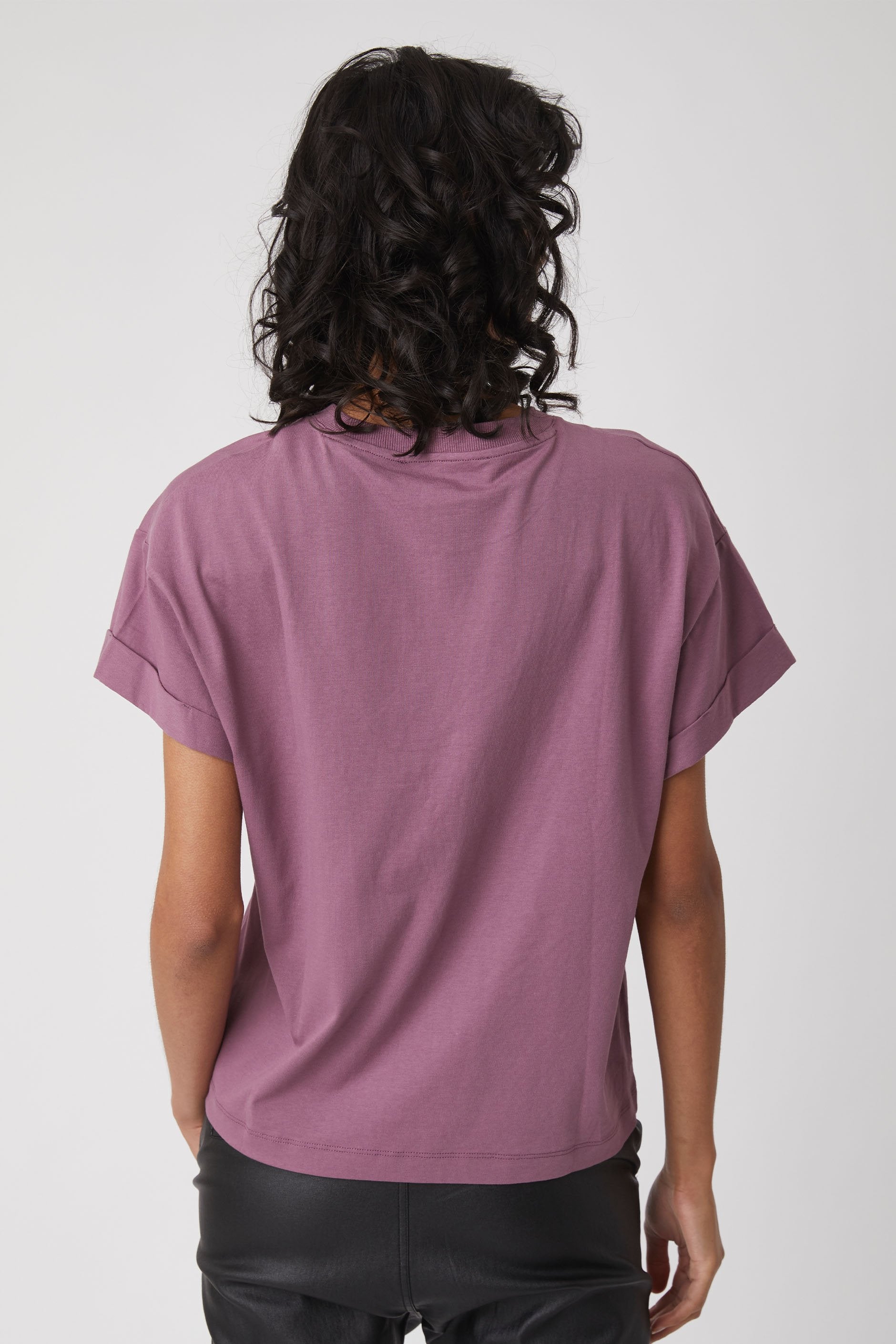 Ella Cuffed Slouchy Tee