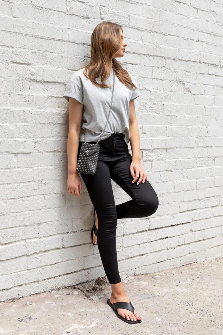 [TEST] Ella Cuffed Slouchy Tee