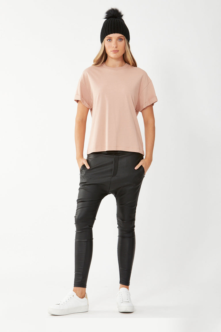 [TEST] Ella Cuffed Slouchy Tee
