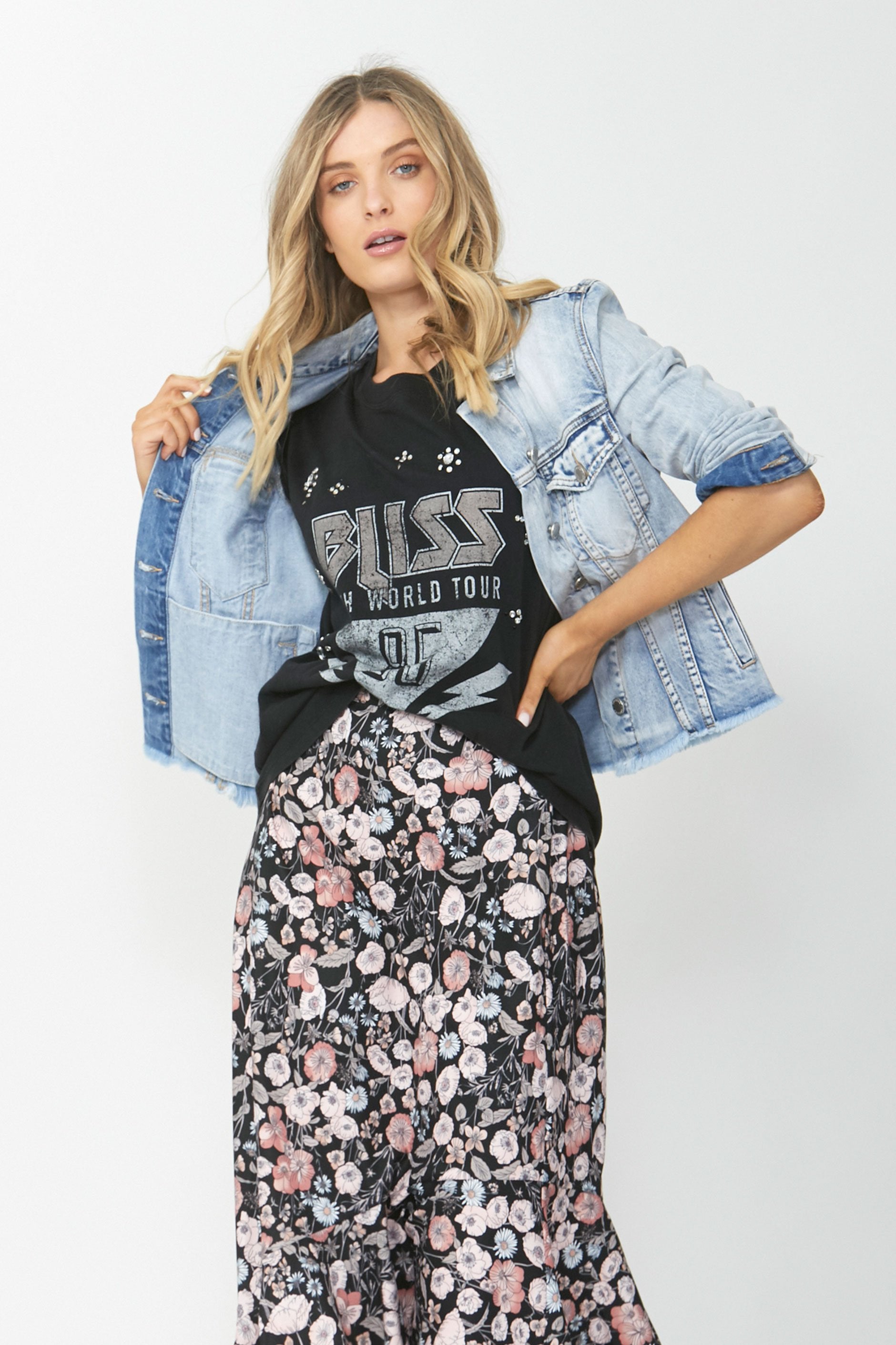 [TEST] Bliss Jewelled Band Tee
