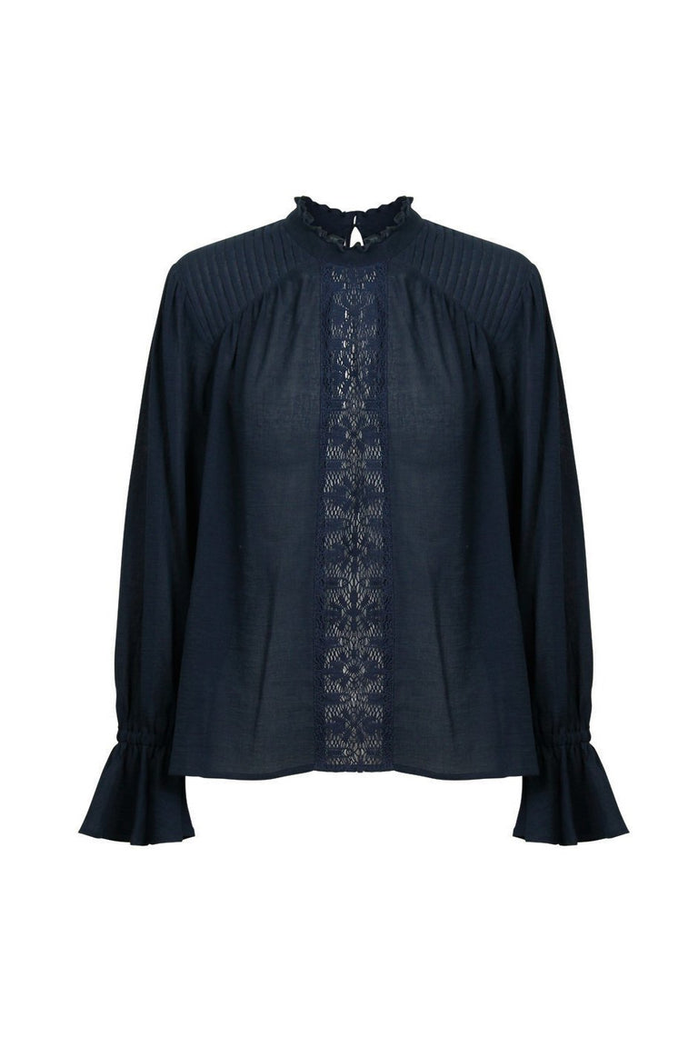 [TEST] Victoria Lace High Neck Blouse