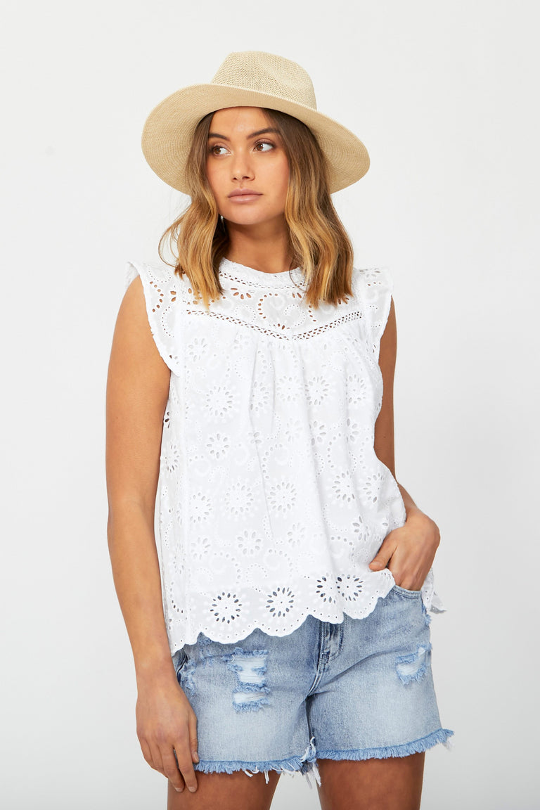 [TEST] Stella Broderie Top