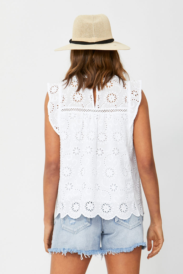 [TEST] Stella Broderie Top