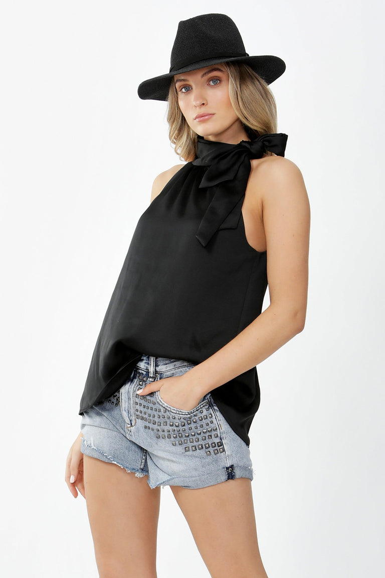 [TEST] Melissa Tie Neck Top